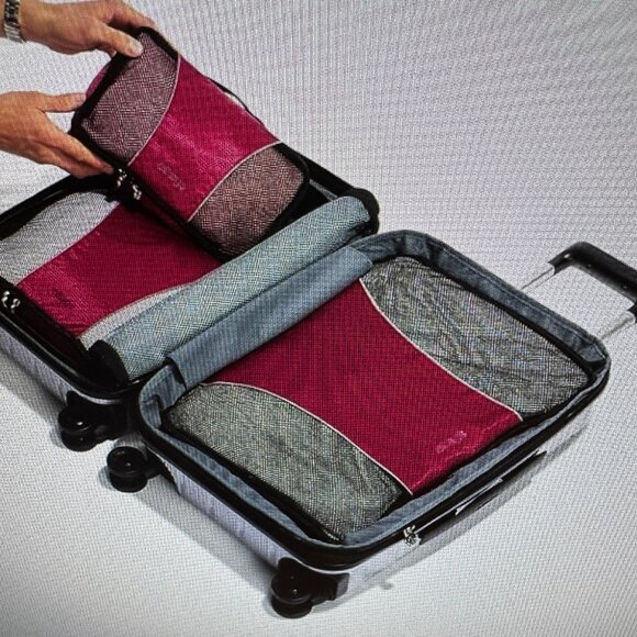TRAVEL--- Compression Packing Cubes (3 Large) - Picture 7 of 7